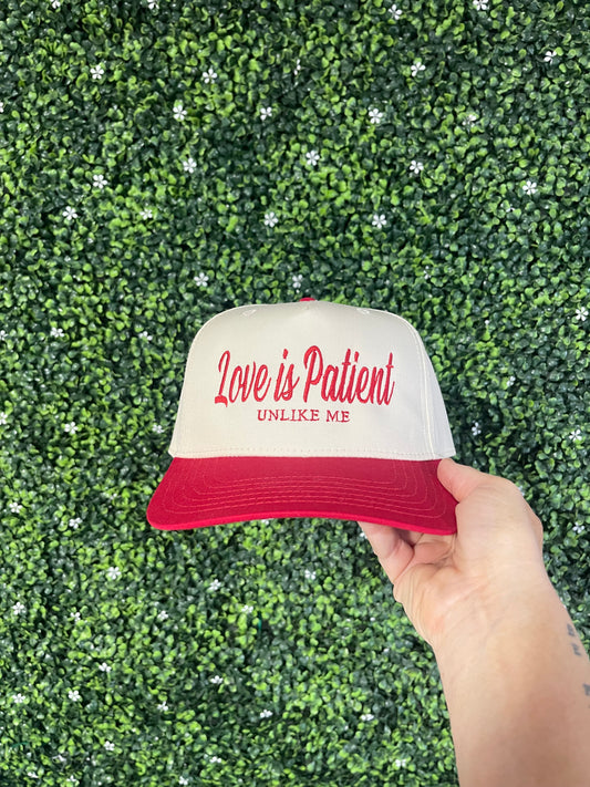 LOVE IS PATIENT