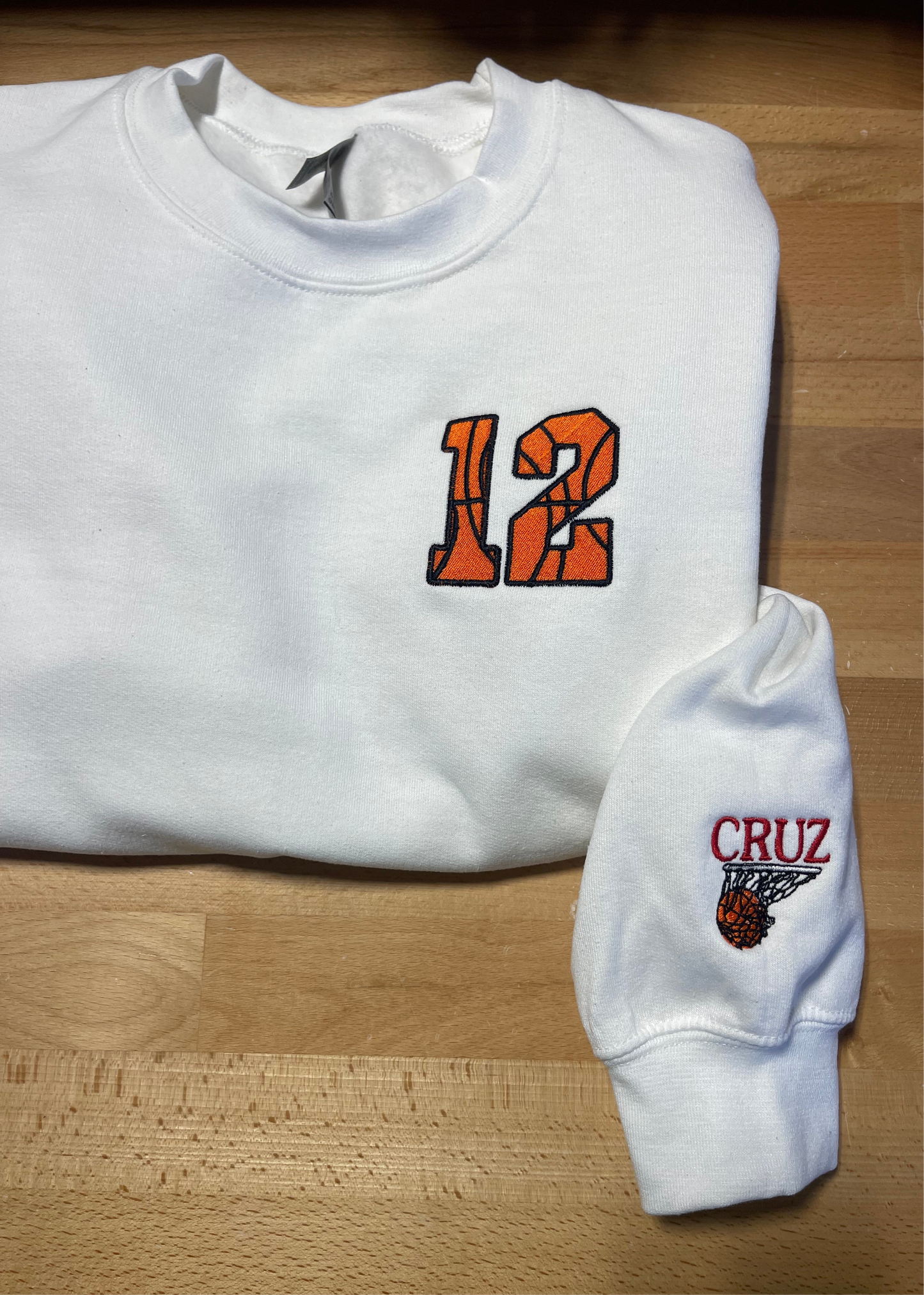 CUSTOM BBALL SWEATSHIRT