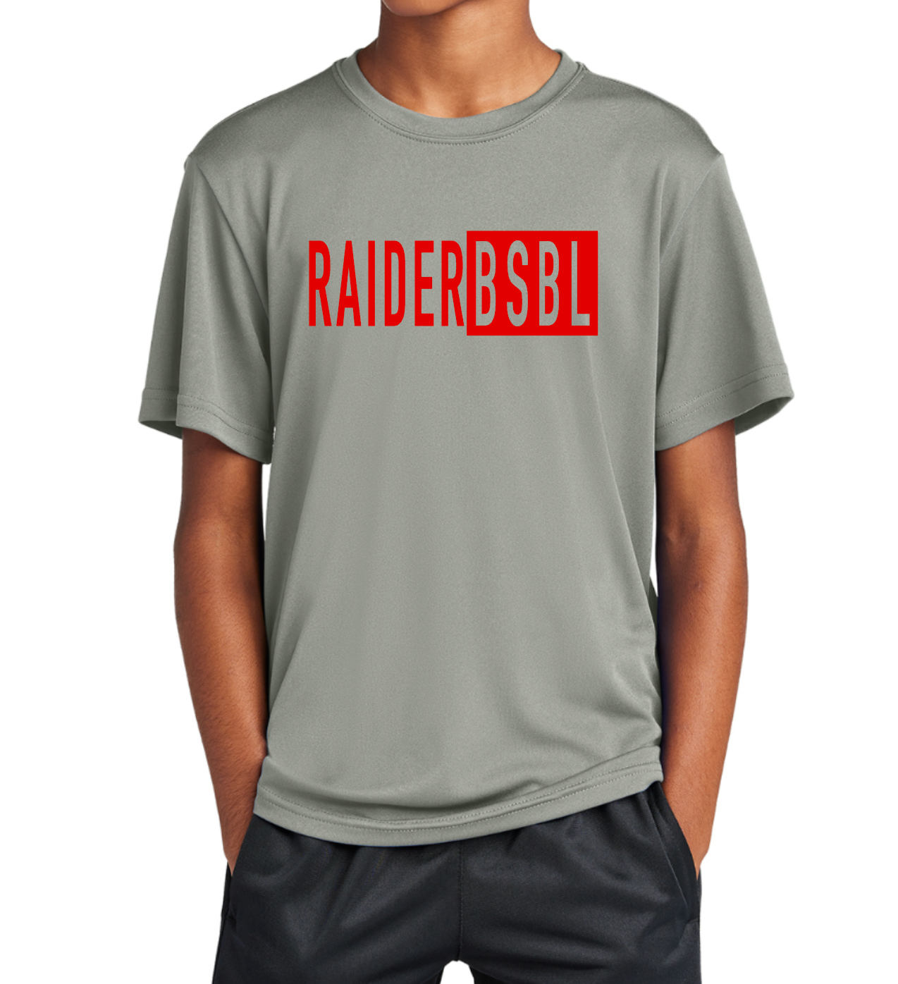 RAIDER BSBL - GRAY