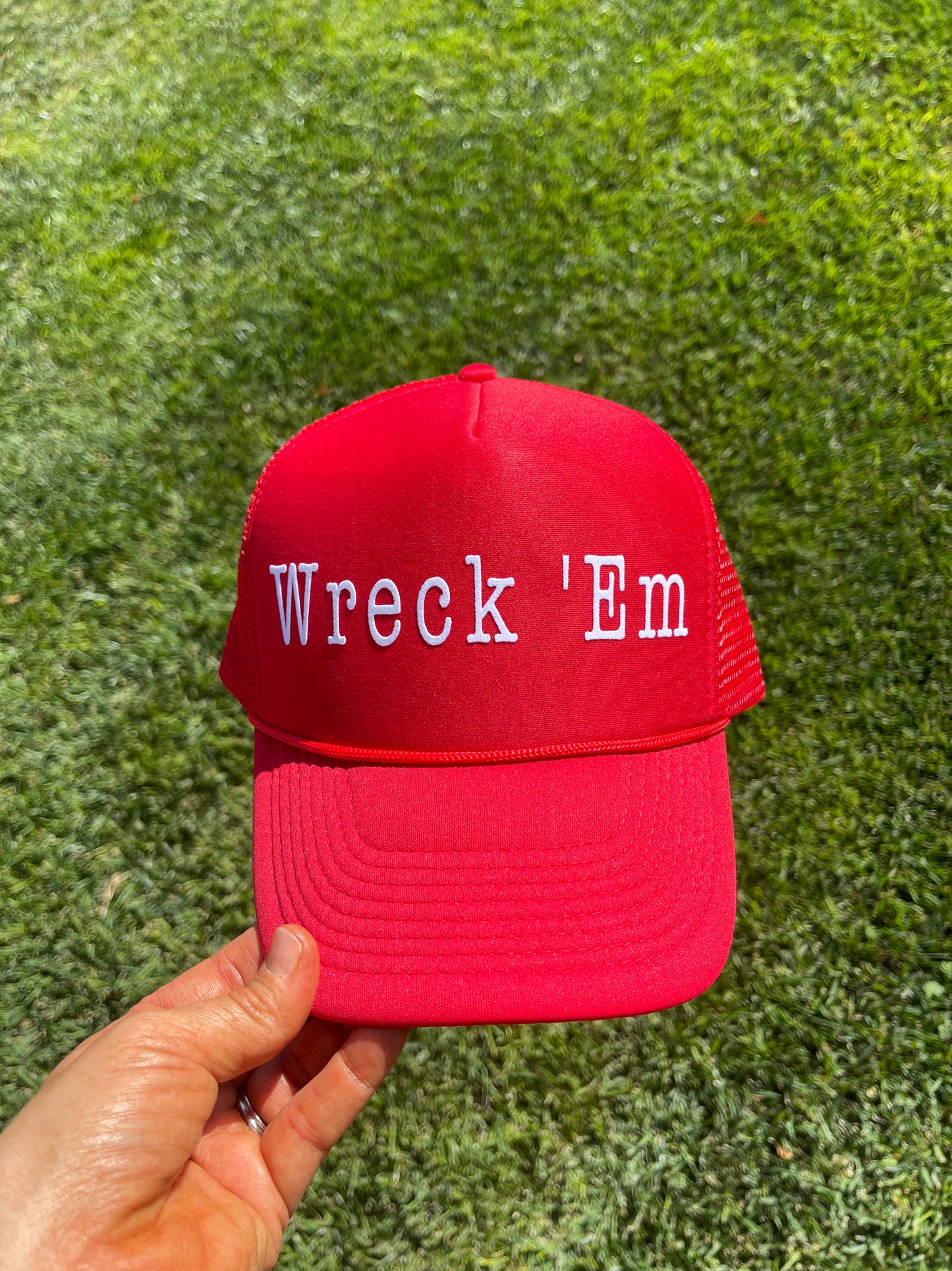 WRECK ‘EM simple hat